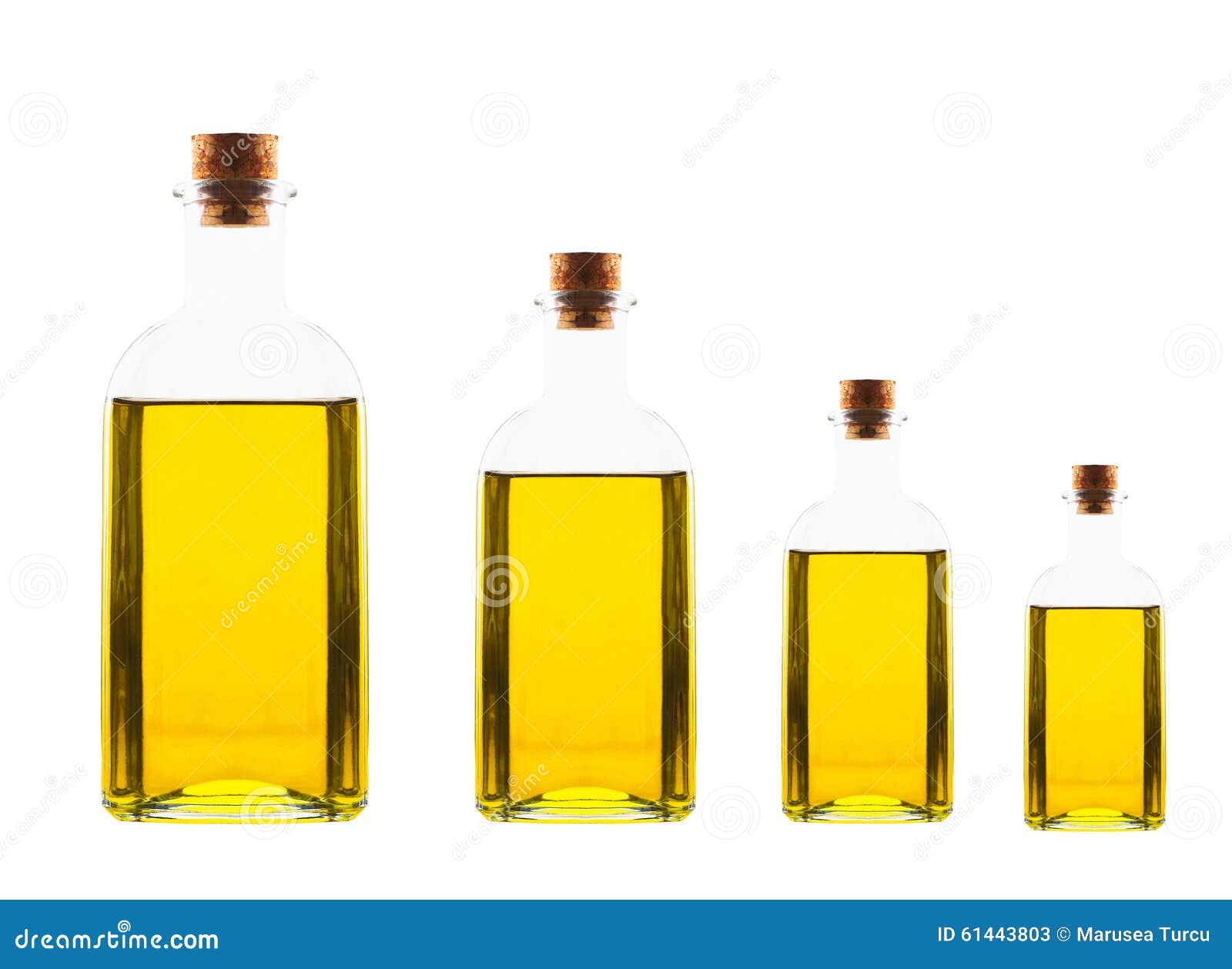 Different Size Bottles with Olive Oil Stock Image Image of ingredient
