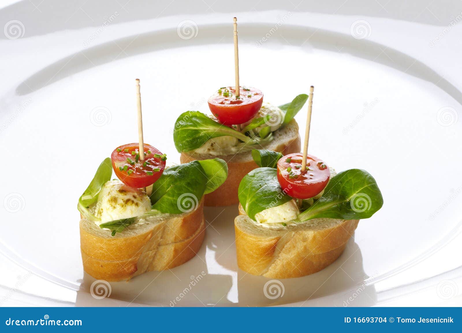 different sort of canape