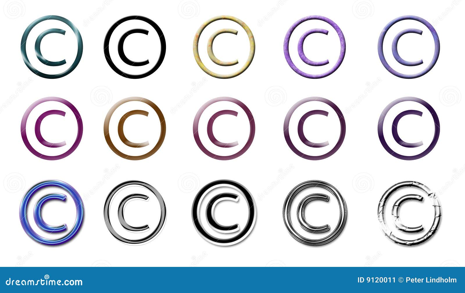 Different style copyright stock illustration. Illustration of guidance