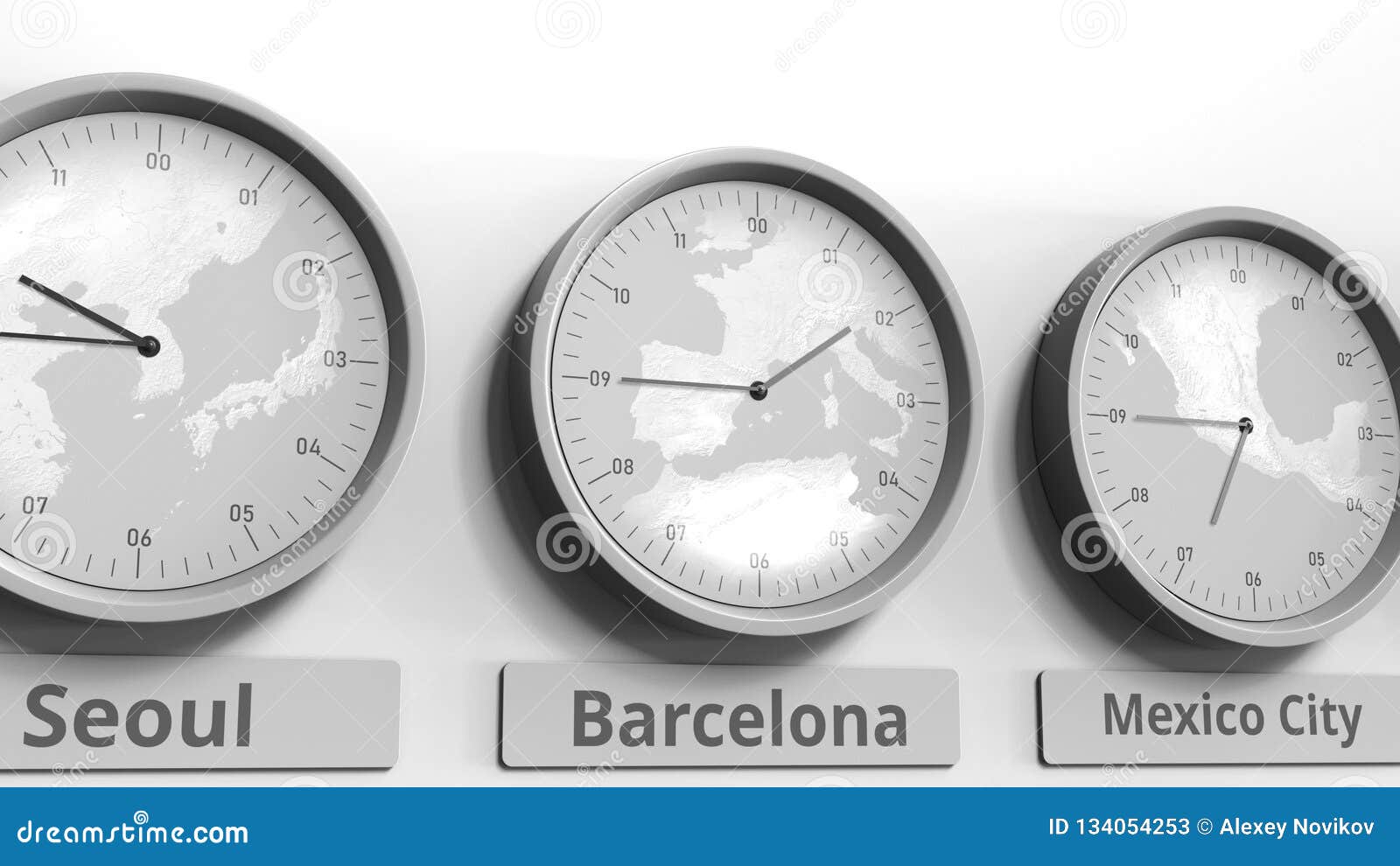 Время часов в испания. Круглые часы Разное время. Часы с разным мировым временем. Часы настенные с разными часовыми поясами.