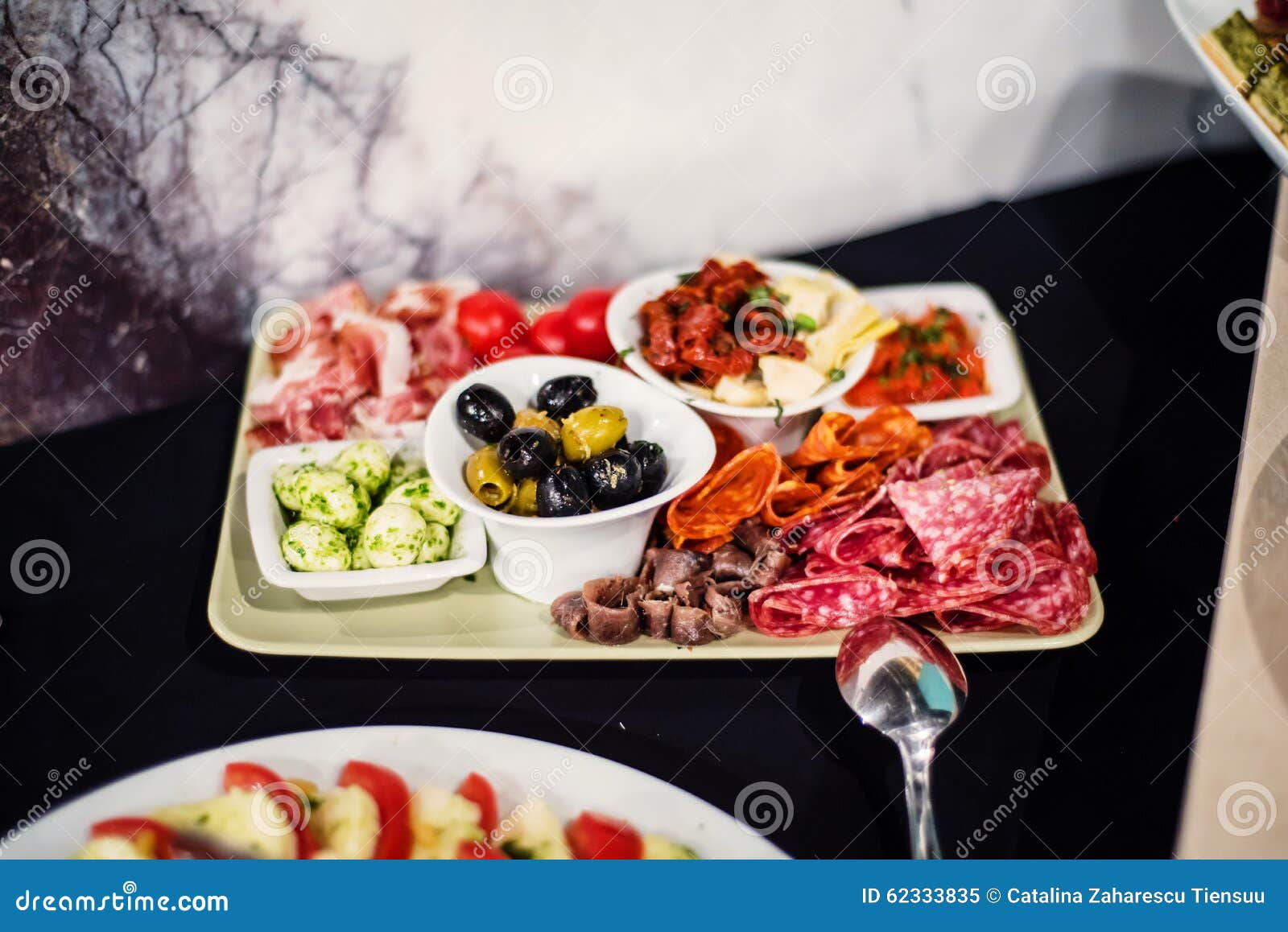 Different Types of Antipasto Stock Image Image of culatello, fresh