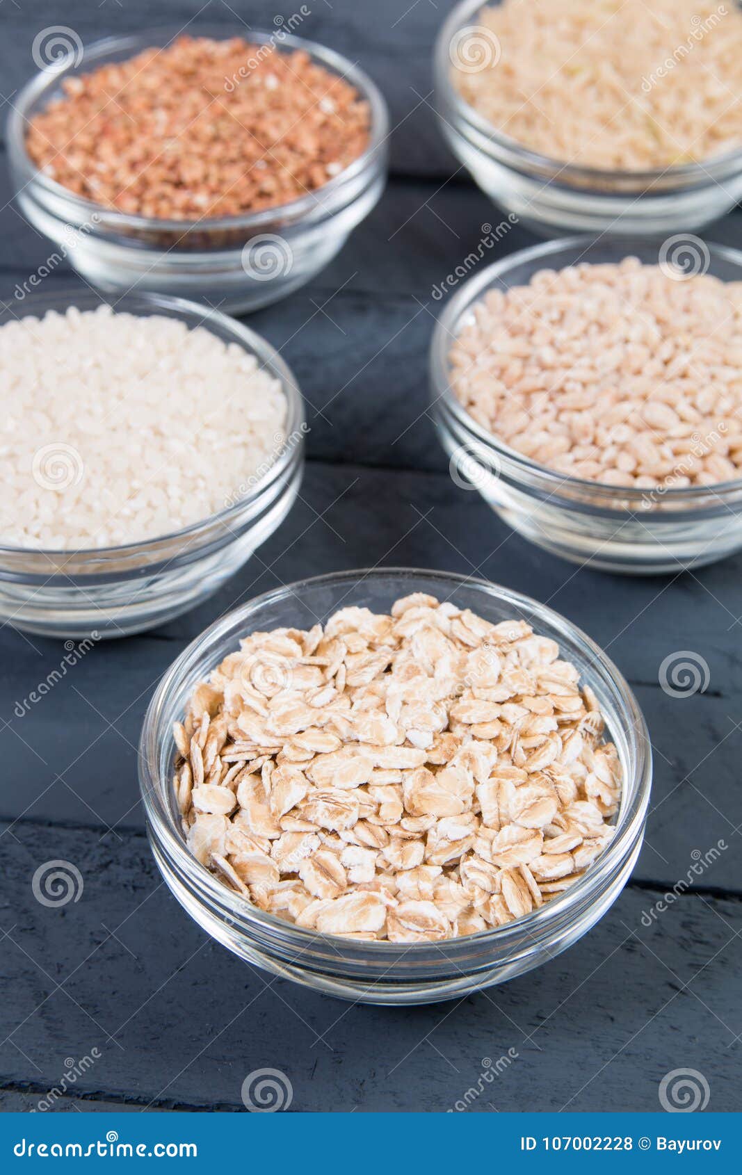 types of rice cereal