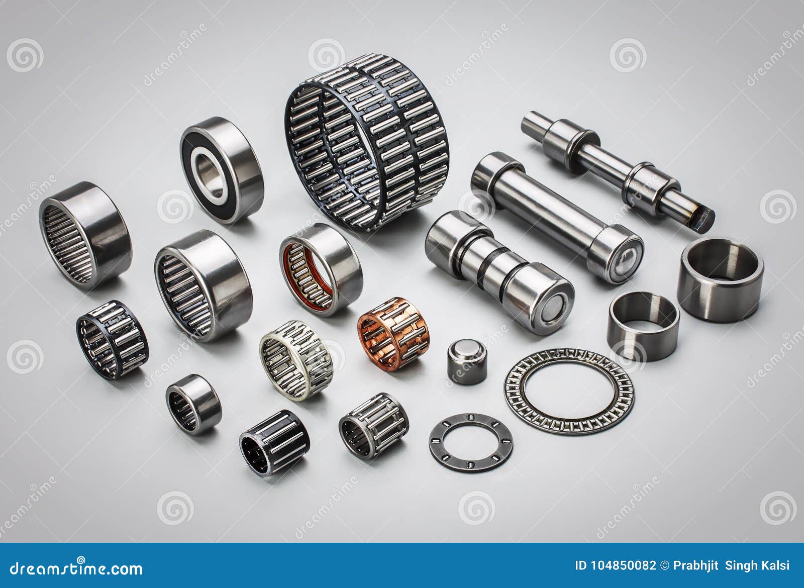 Different Types of Industrial Bearings Stock Photo Image of spacers