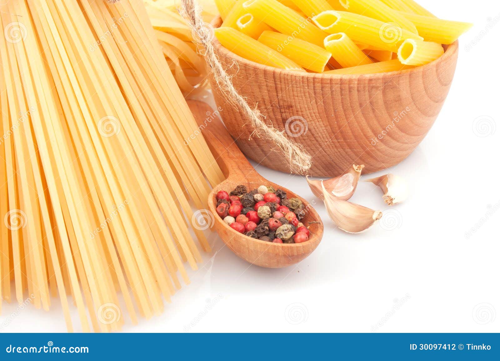 Different Types of Pasta & Dishes Stock Photo Image of ingredients