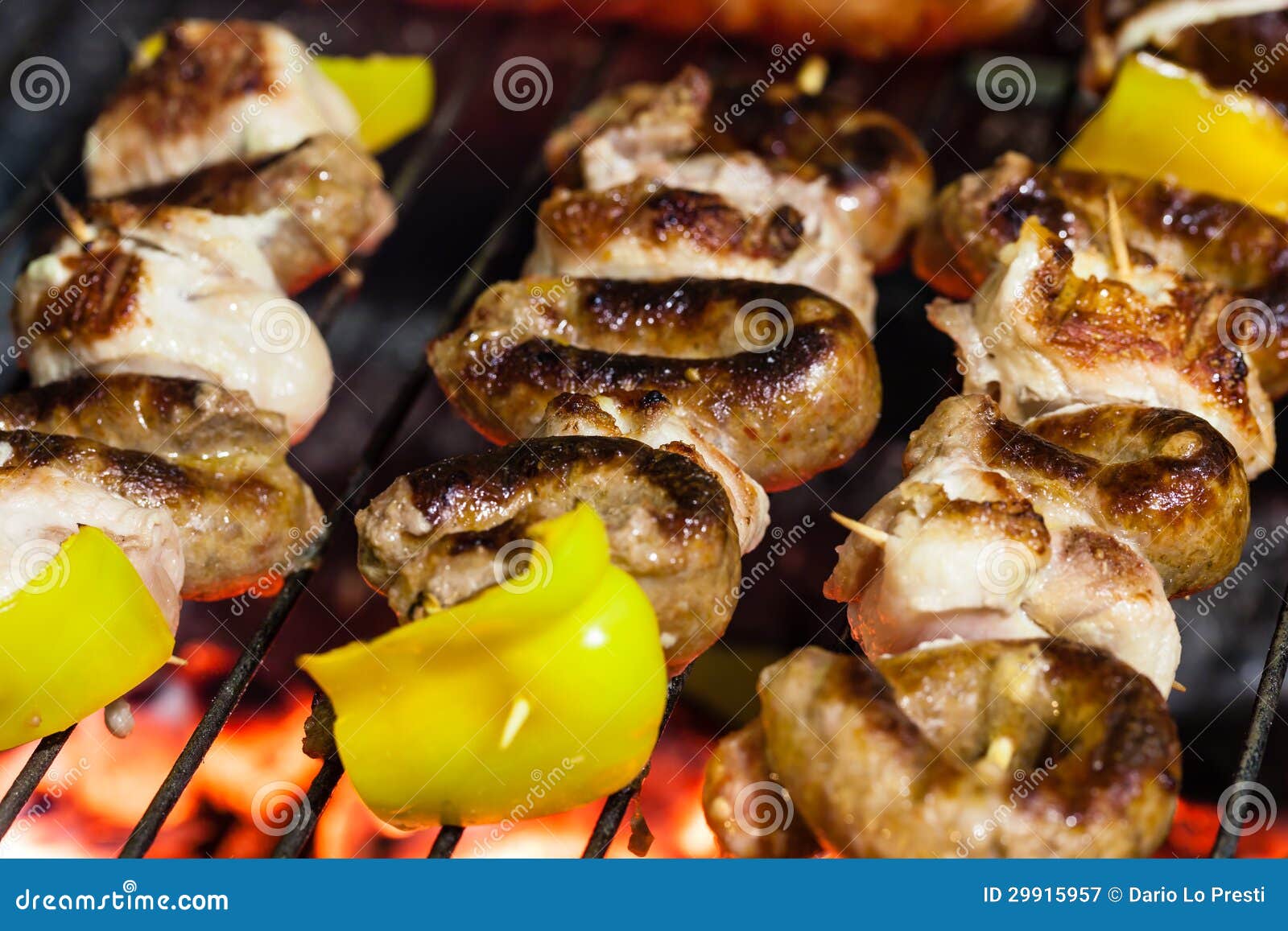 Cooking Skewers stock image. Image of kabob, meat, beef 29915957