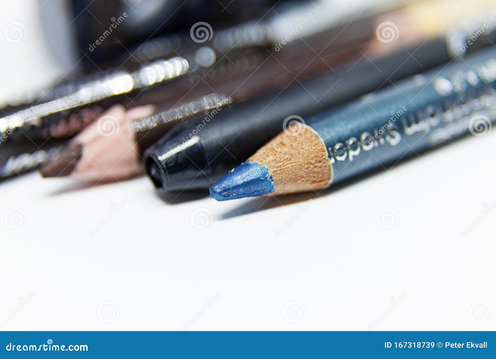 Different Types of Pencils Used in Makeup Stock Image Image of brows