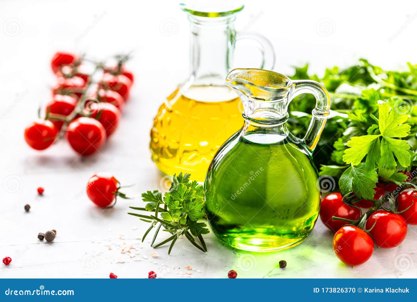 Different Types of Vegetable Oil in Glass Bottles Sesame, Linseed