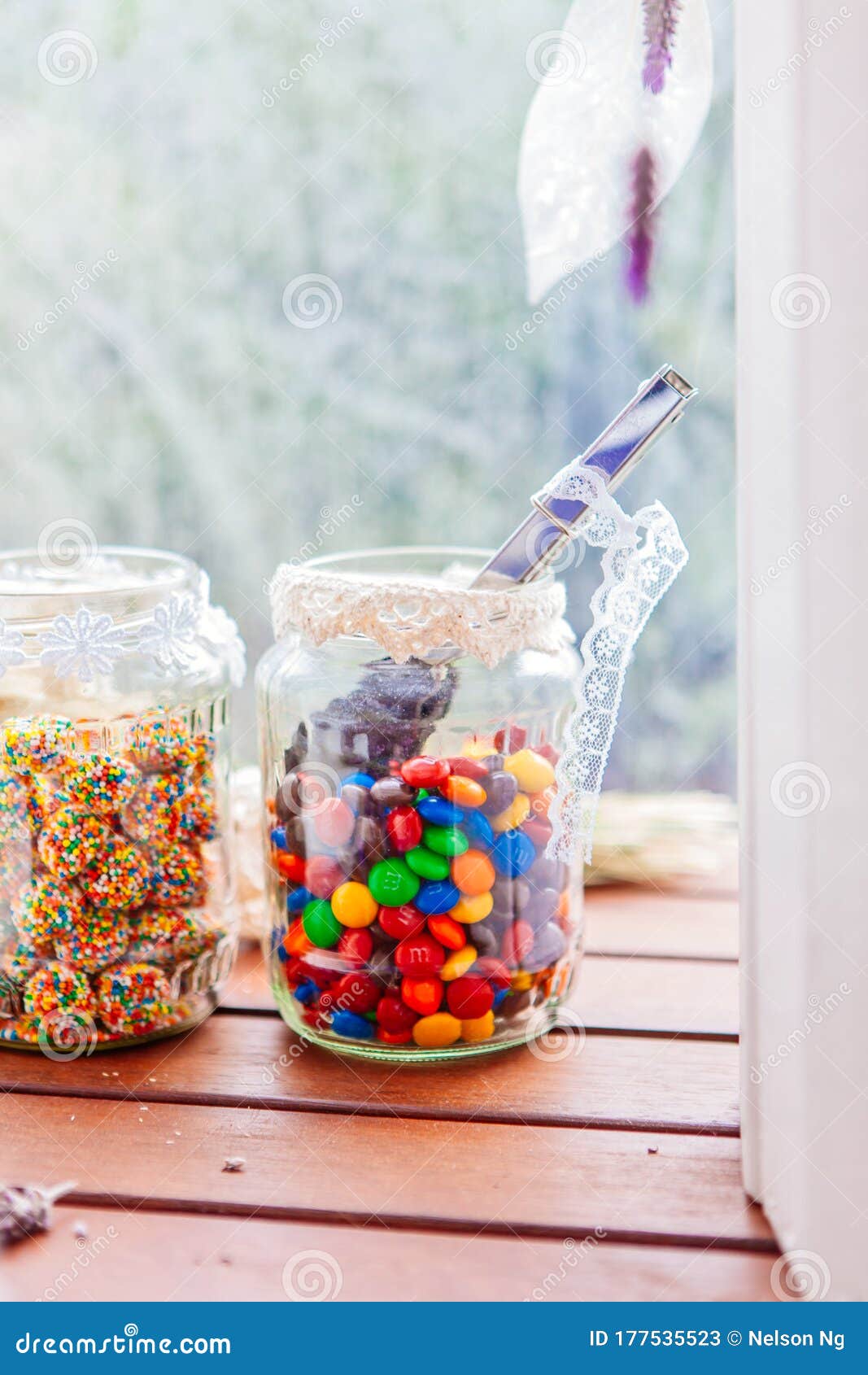 Different Variety of Candy Bar Stock Image Image of berry, cakes
