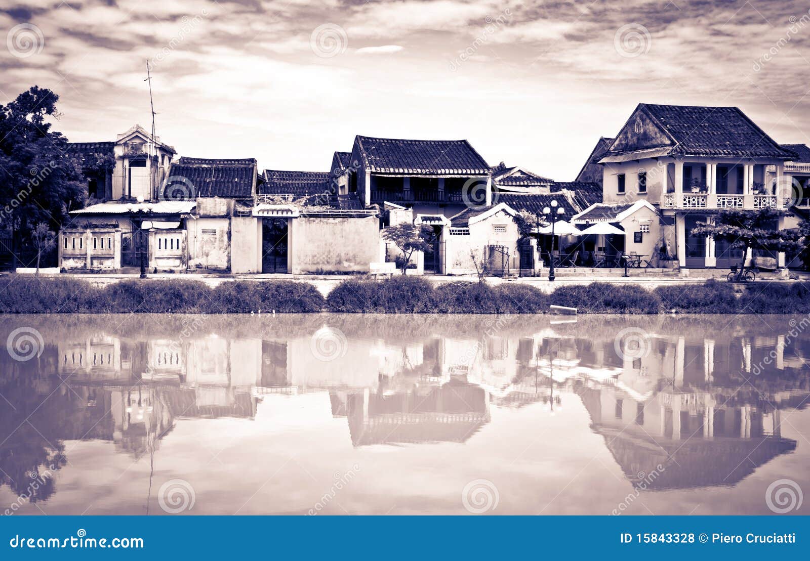 different vintage look of hoi an, vietnam, unesco