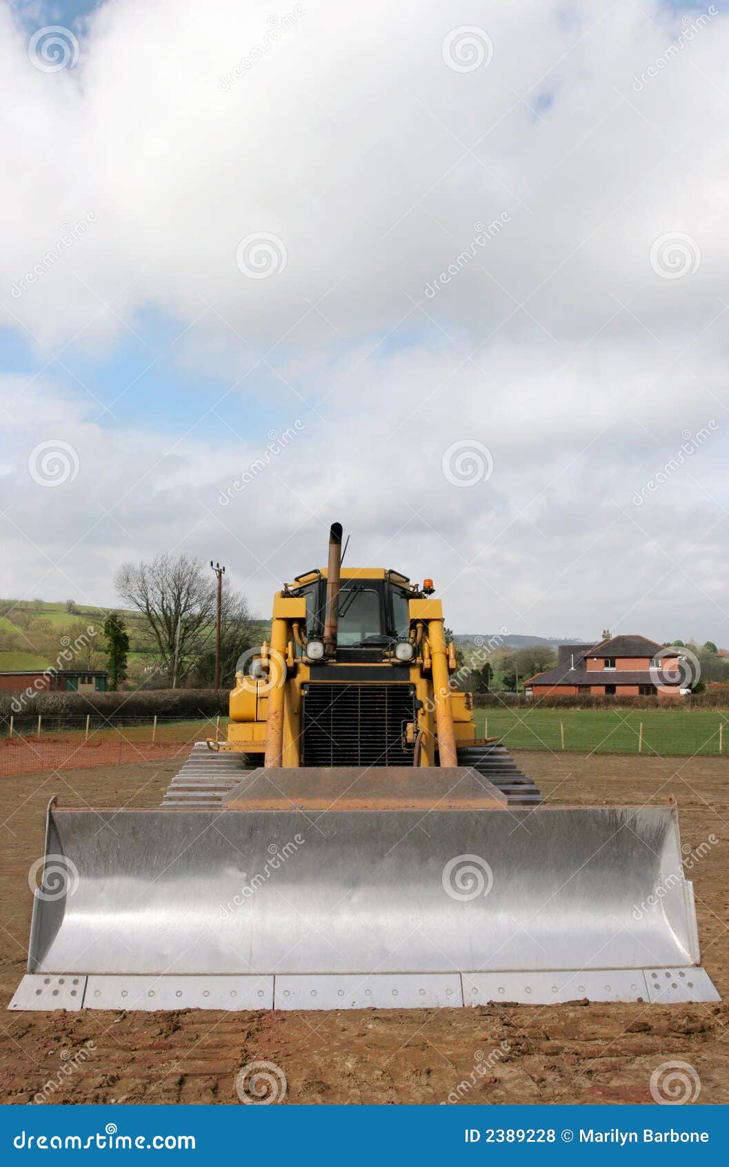 Digger Bucket stock photo. Image of steel, idle, industrial 2389228