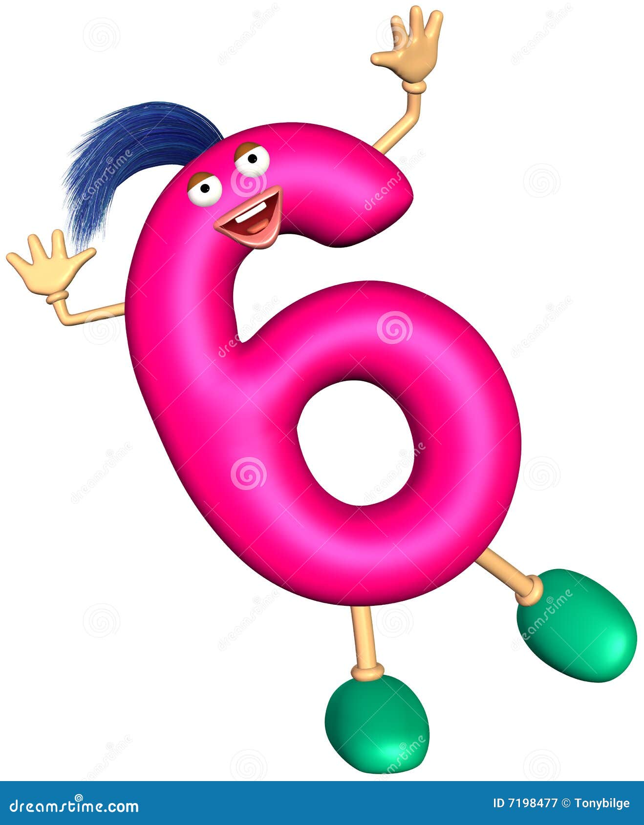 digit character of six
