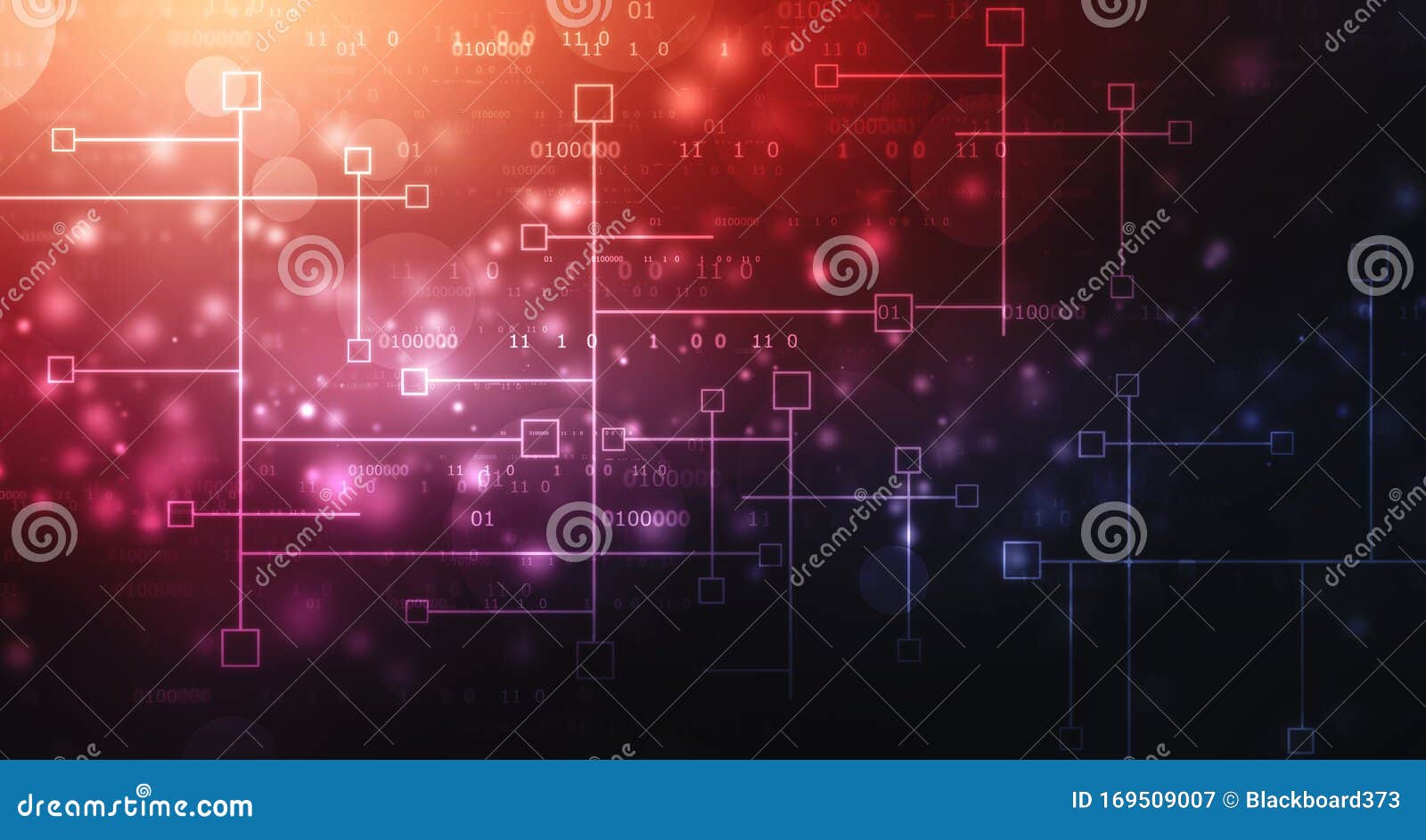 digital abstract technology background, network connection lines background