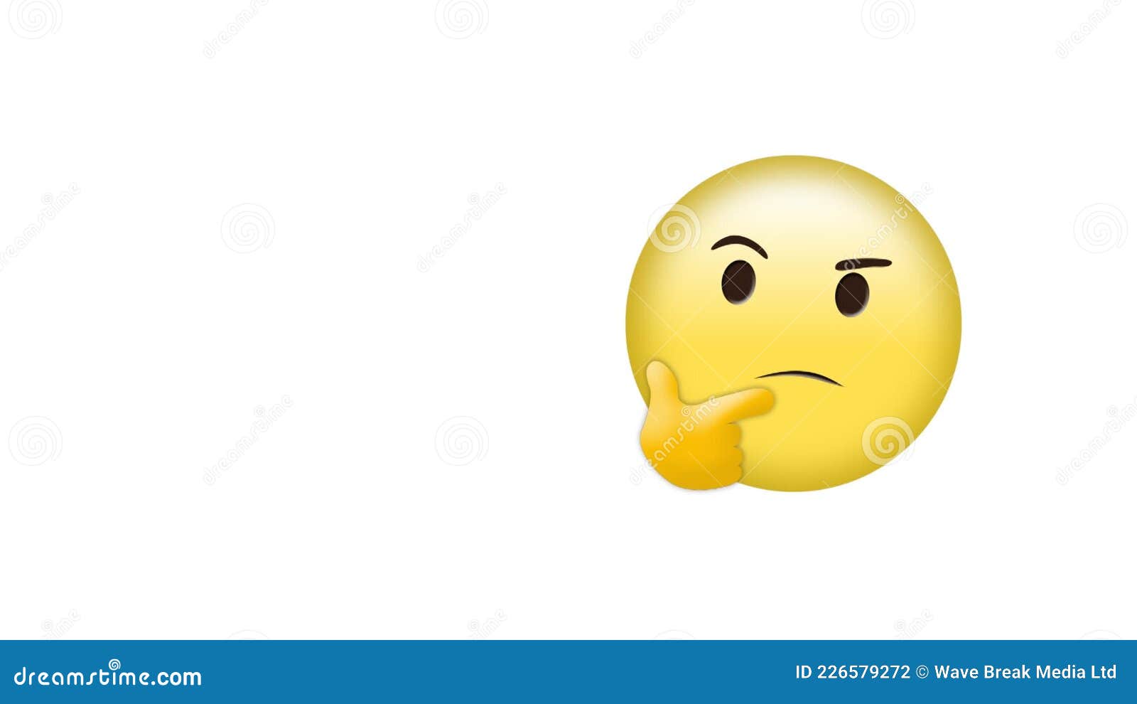 Animation Thinking Emoji Icon Play Screen Disturbance Global
