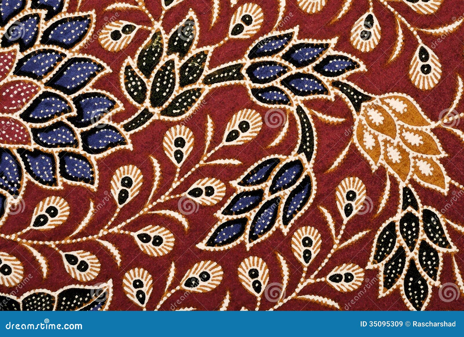 Gambar Batik Flora - Republika RSS