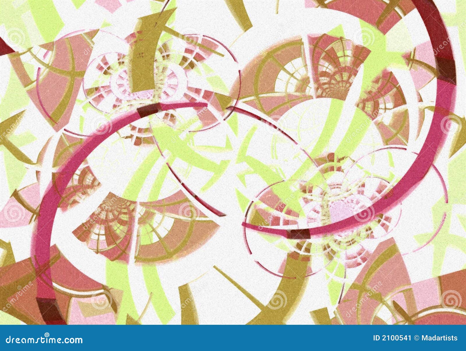 Digital Art Collage Background Stock Illustration Illustration of