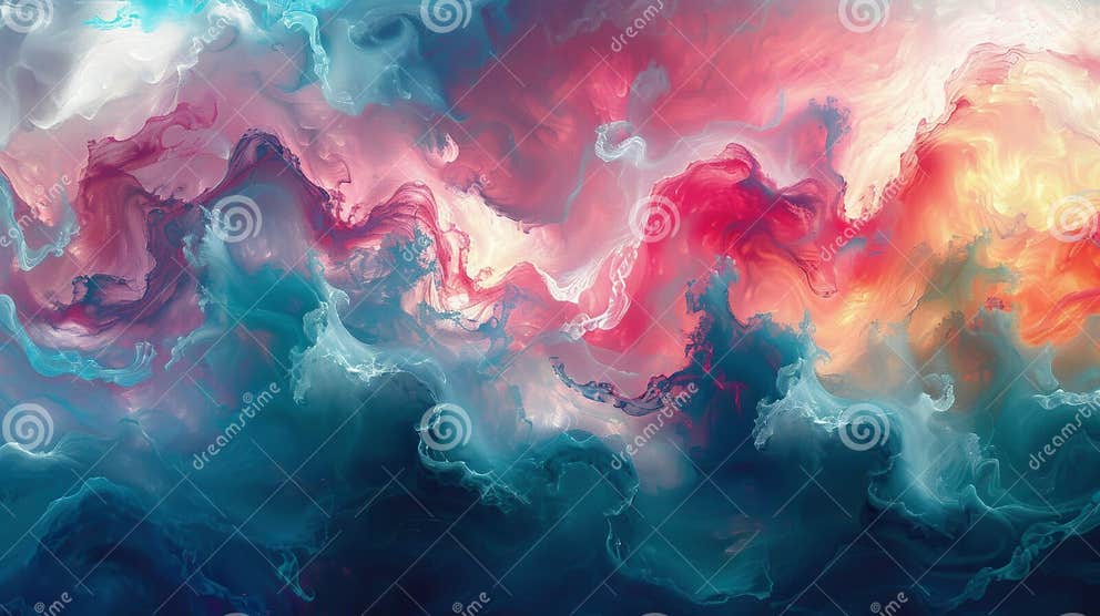 Digital Art Pieces Generated by Algorithms Creating Abstract and ...