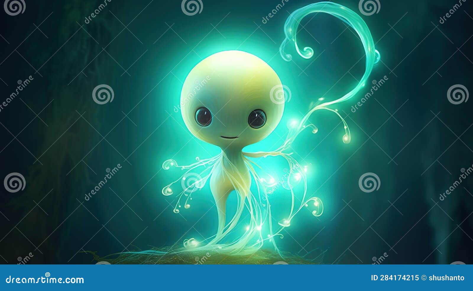 digital art of willo the wisp