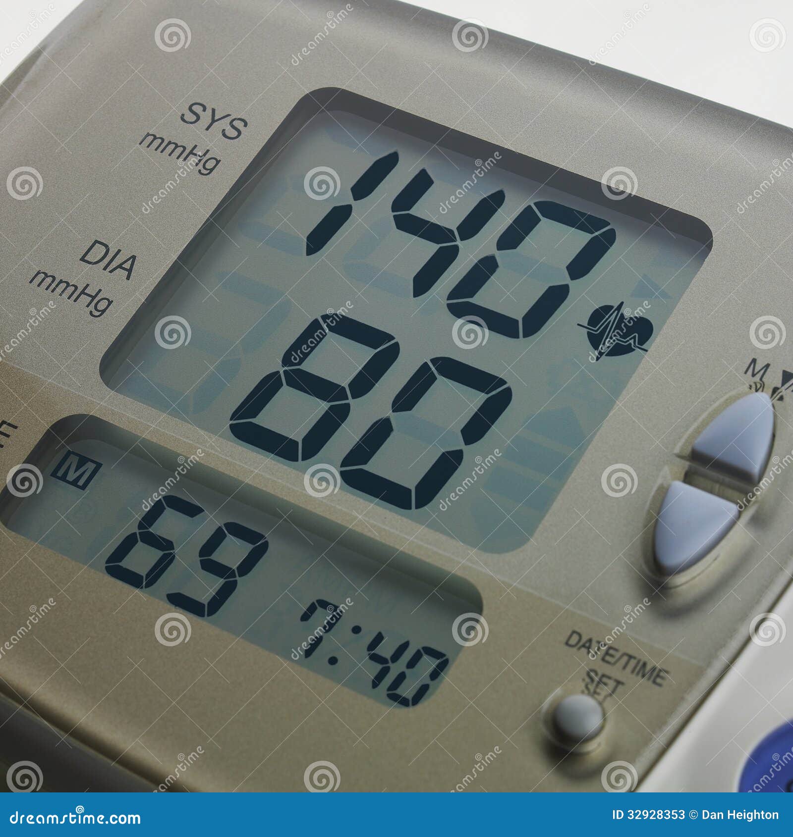 Digital Blood Pressure Meter Stock Image Image of blood, healthy