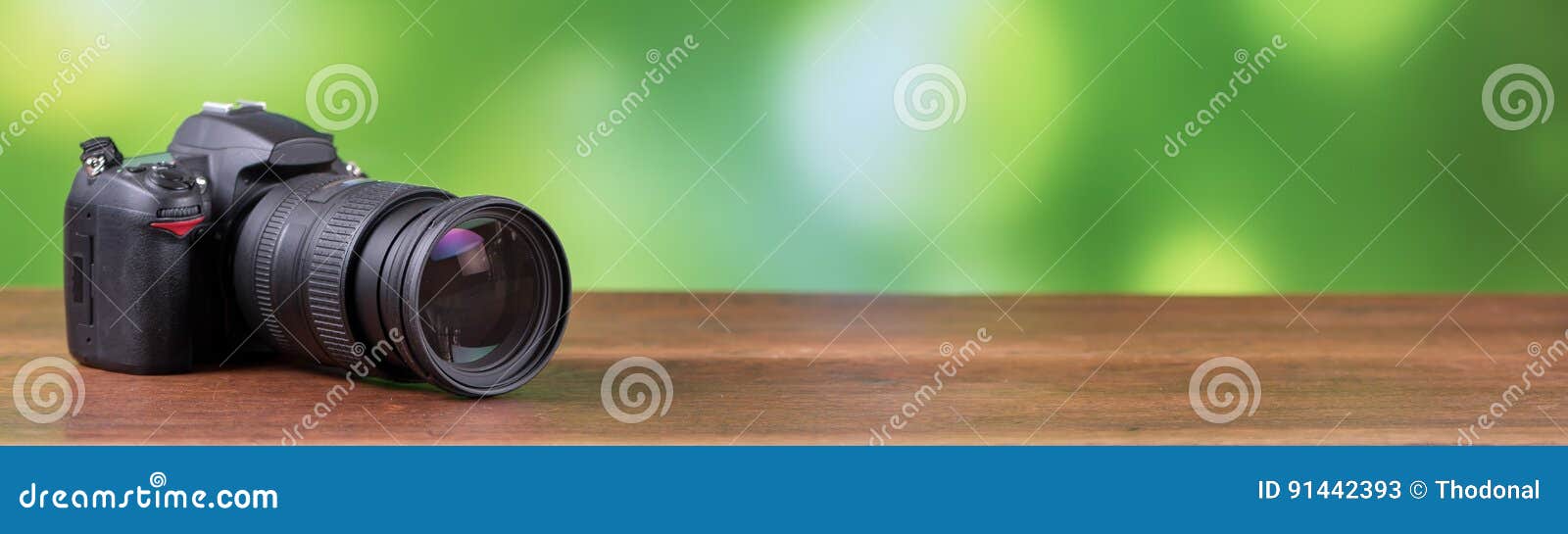 Digital Camera on Blurred Background Stock Image - Image of object