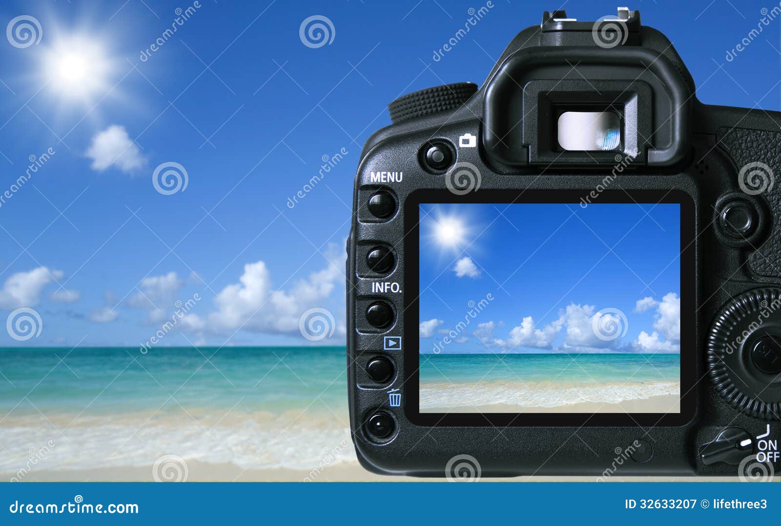 Digital camera capturing stock image. Image of clear 32633207