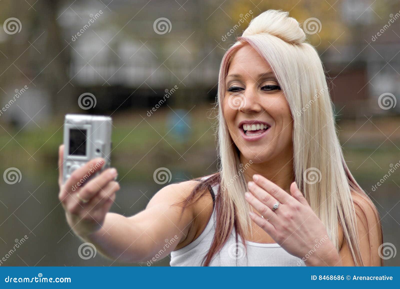 Digital Camera Fun stock photo. Image of beater, aiming 8468686