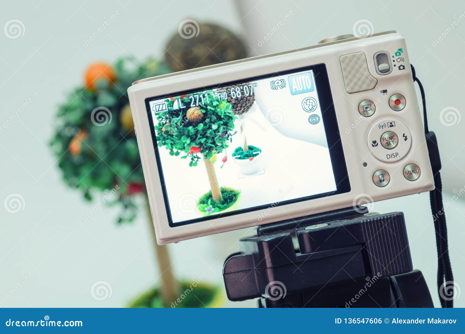 Digital Camera, Shooting Handmade Souvenirs Stock Photo Image of