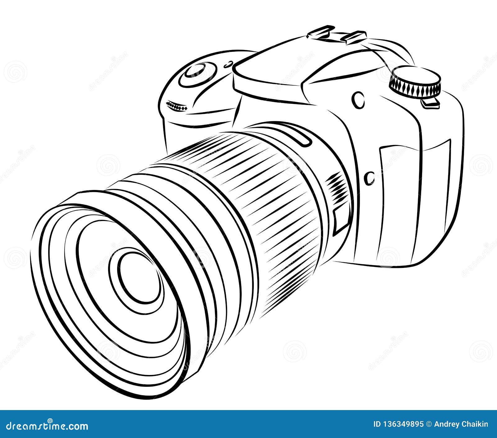 How to Draw a Camera - Easy Drawing Art