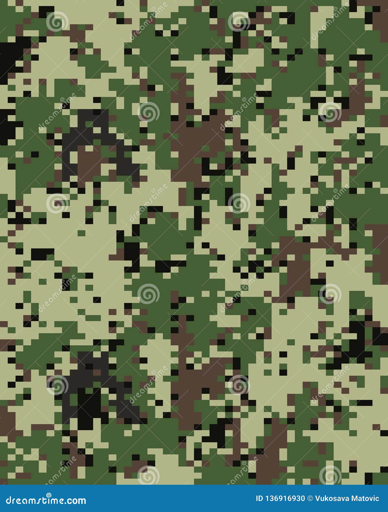 Green digital camouflage seamless pattern Stock  army look HD phone  wallpaper  Pxfuel