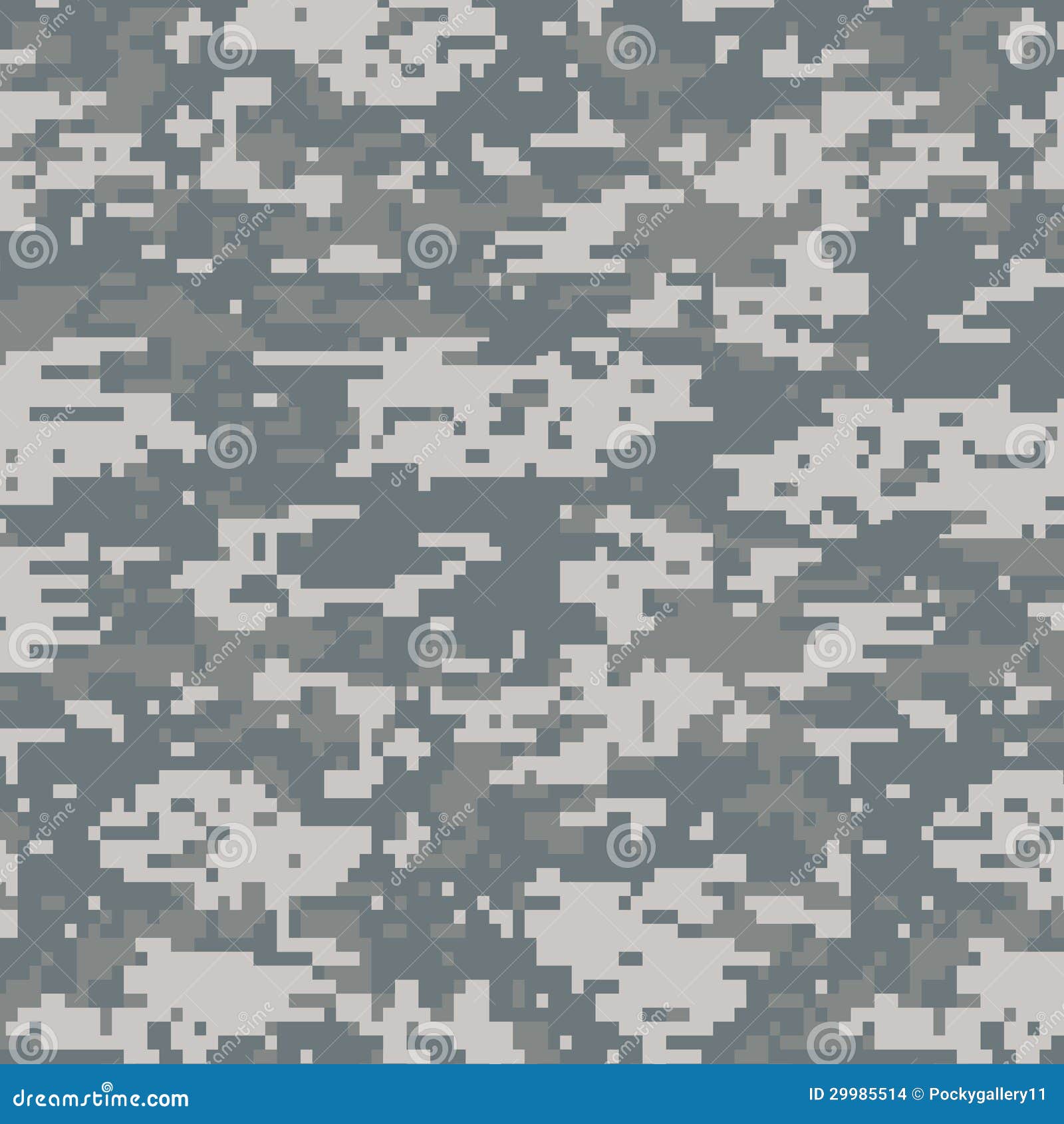 digital camouflage seamless pattern
