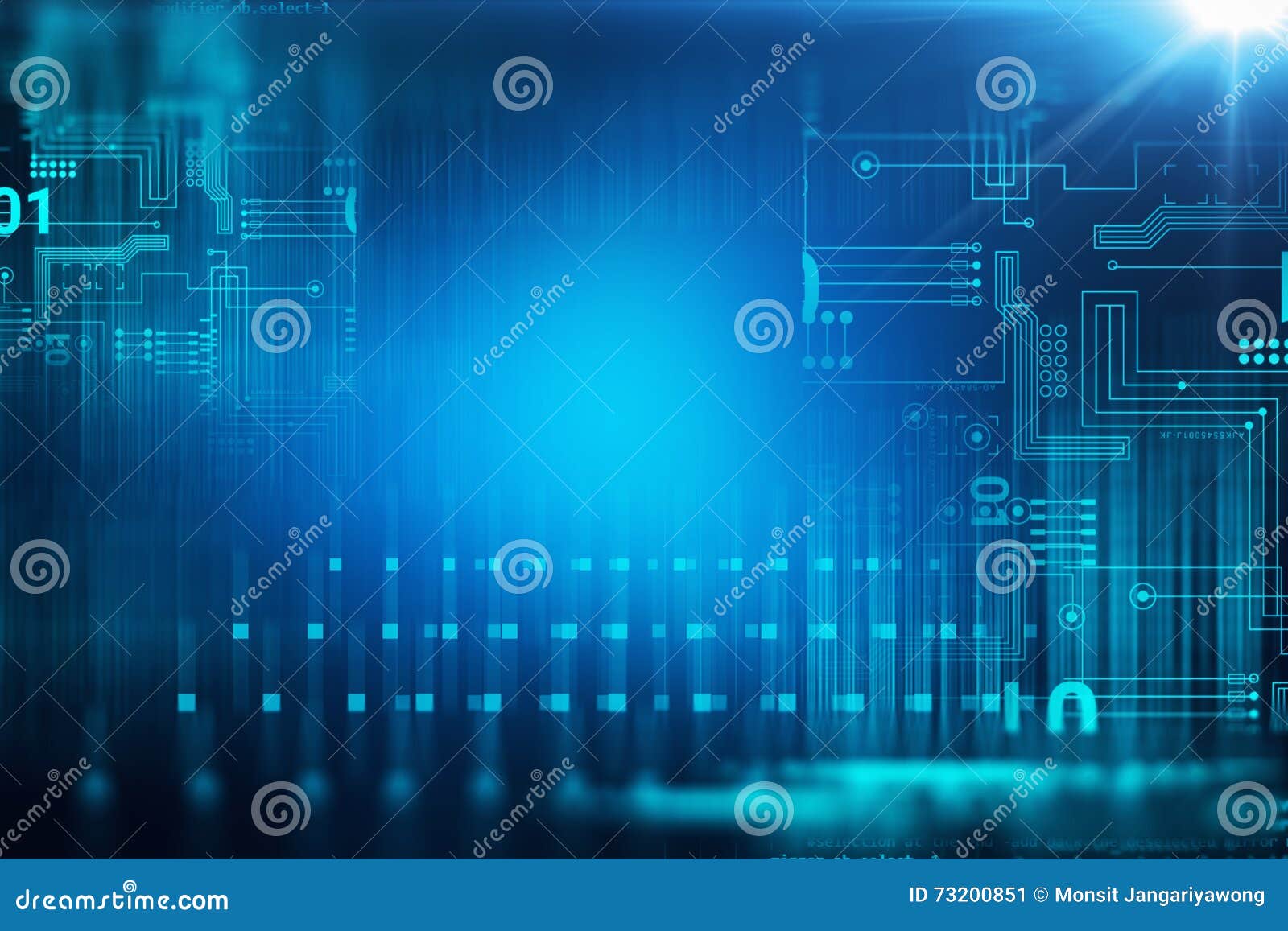 Digital code number abstract technology background royalty free stock