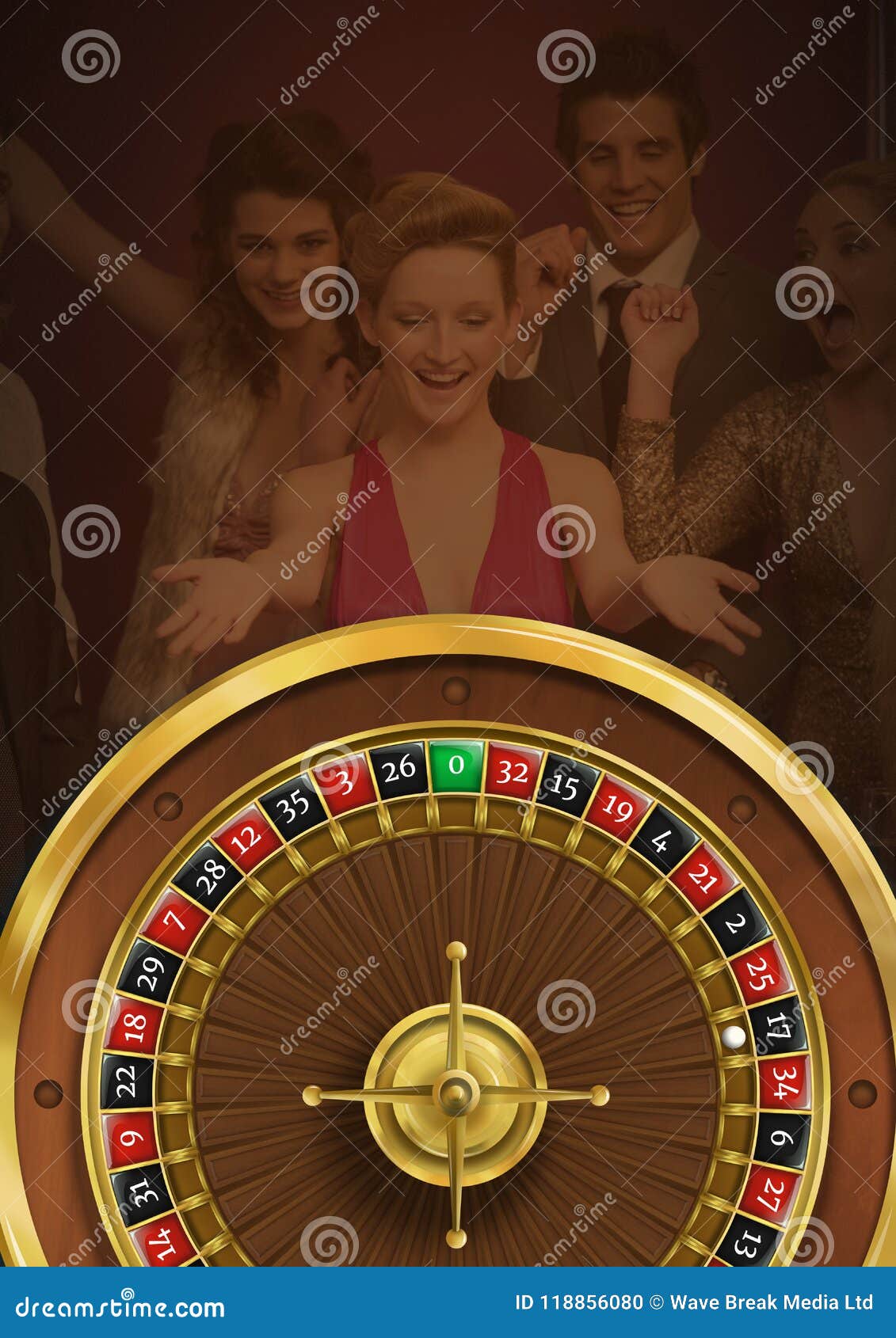 Digital roulette wheel circuit Digital roulette wheel circuit