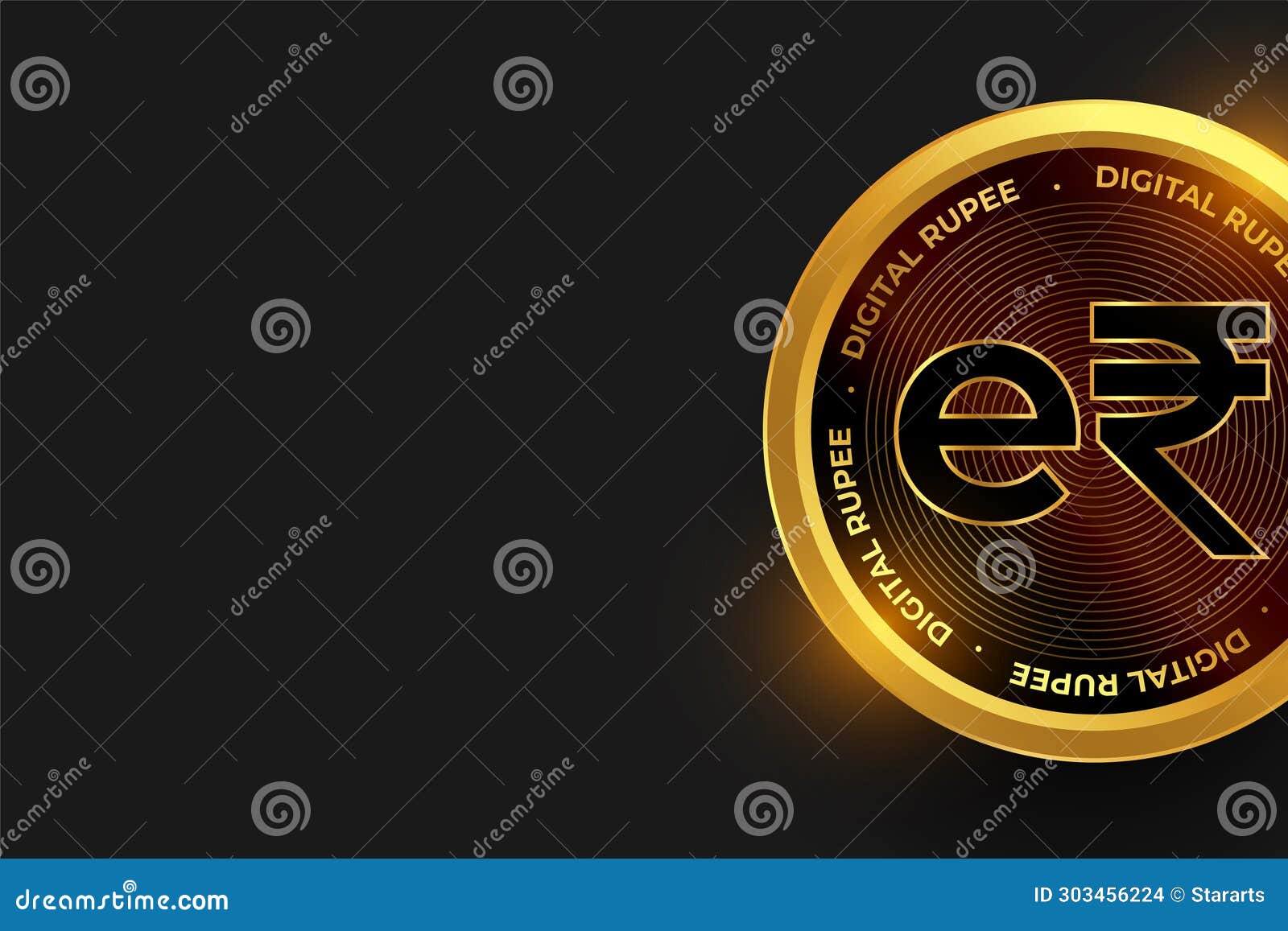 digital currency erupee e-rupi virtual coin 