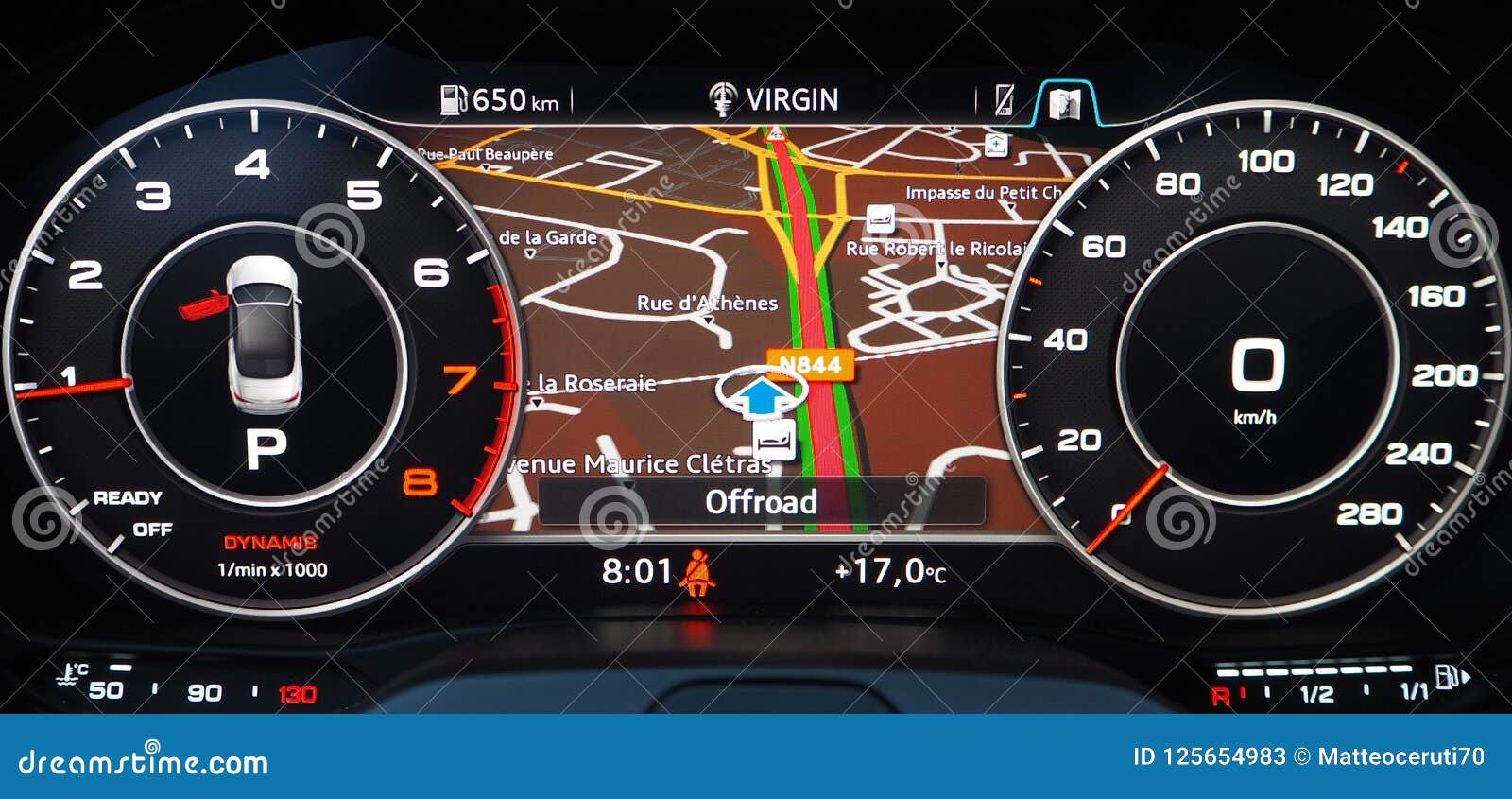 digital-dashboard-sports-car-navigation-