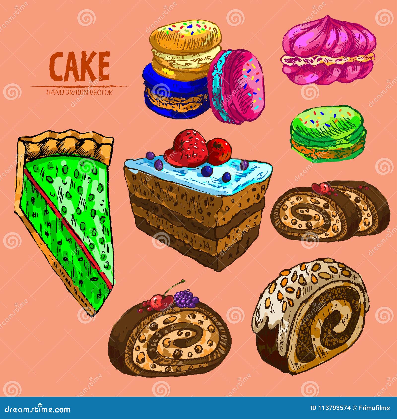 Cake roll procreateprocreateart cookcake  foodfoodiefoodillustrationartsketchbooksketchdrawingdigitalillustration   Instagram