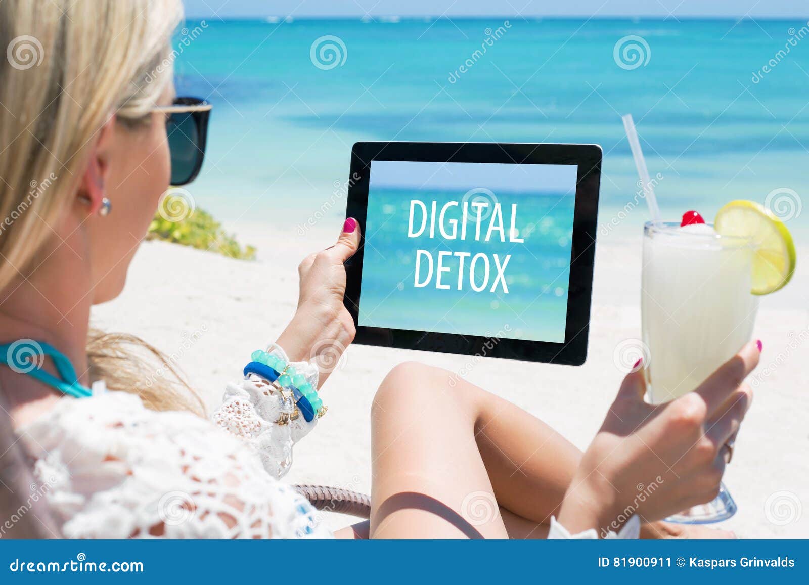 digital detox concept