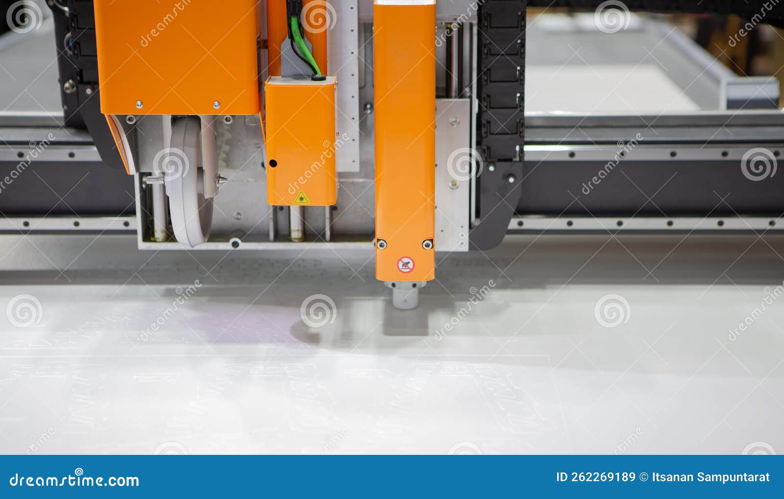 Digital die cut machine stock image. Image of equipment 262269189