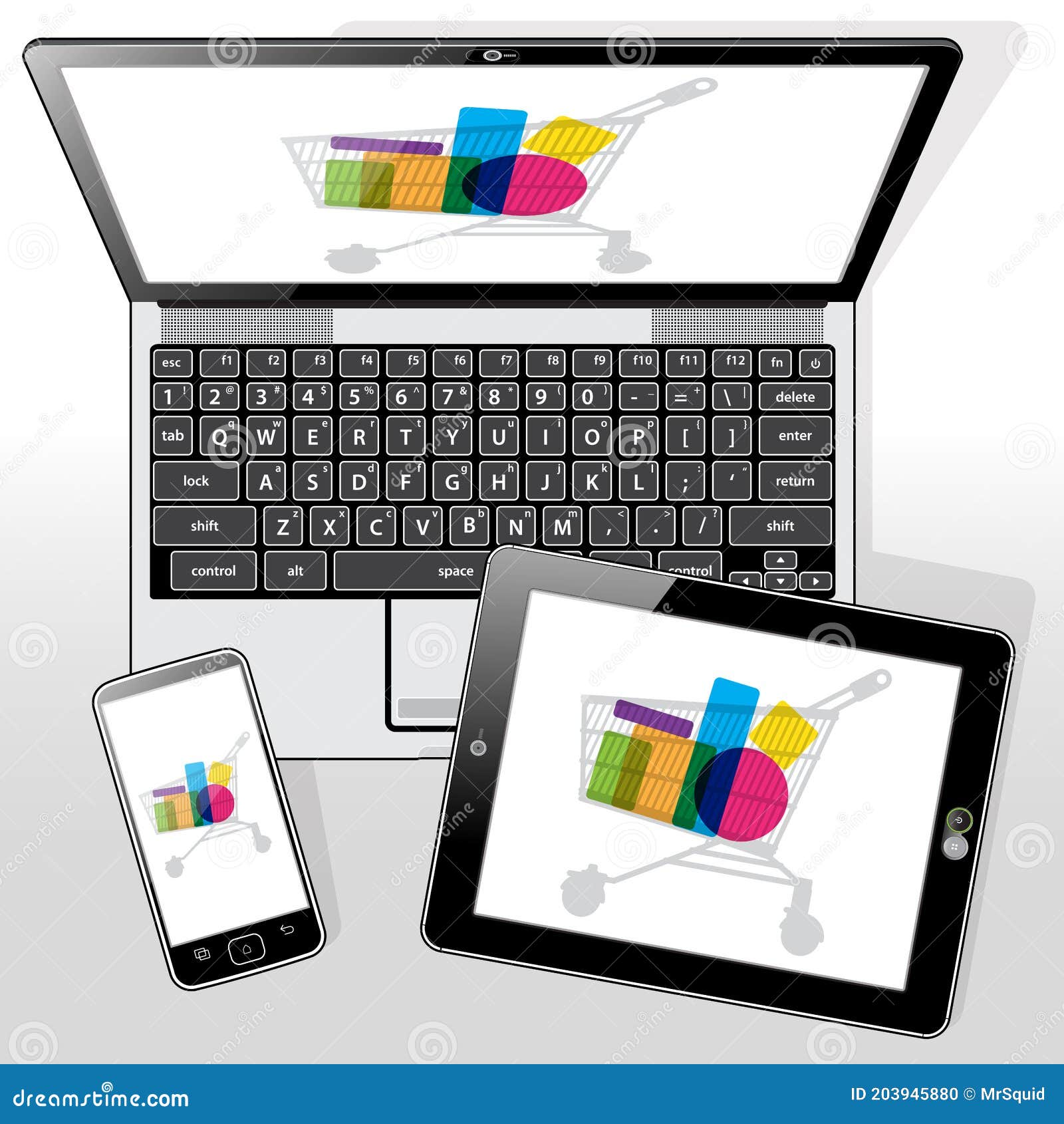digital ecommerce online shopping