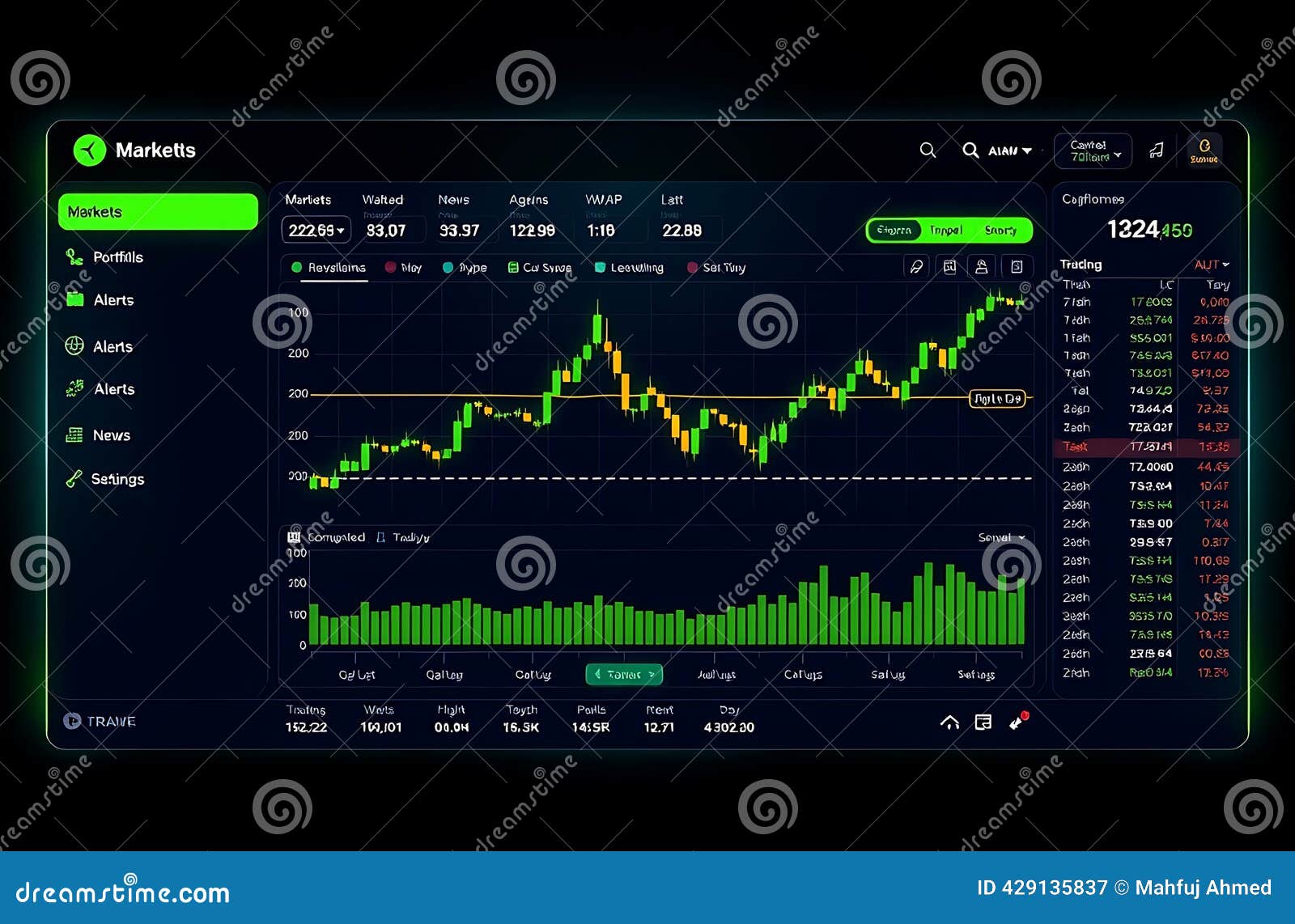 Digital Forex Trading Chart with Multiple Currency Pairs Analysis Stock  Illustration - Illustration of market, exchange: 429135837