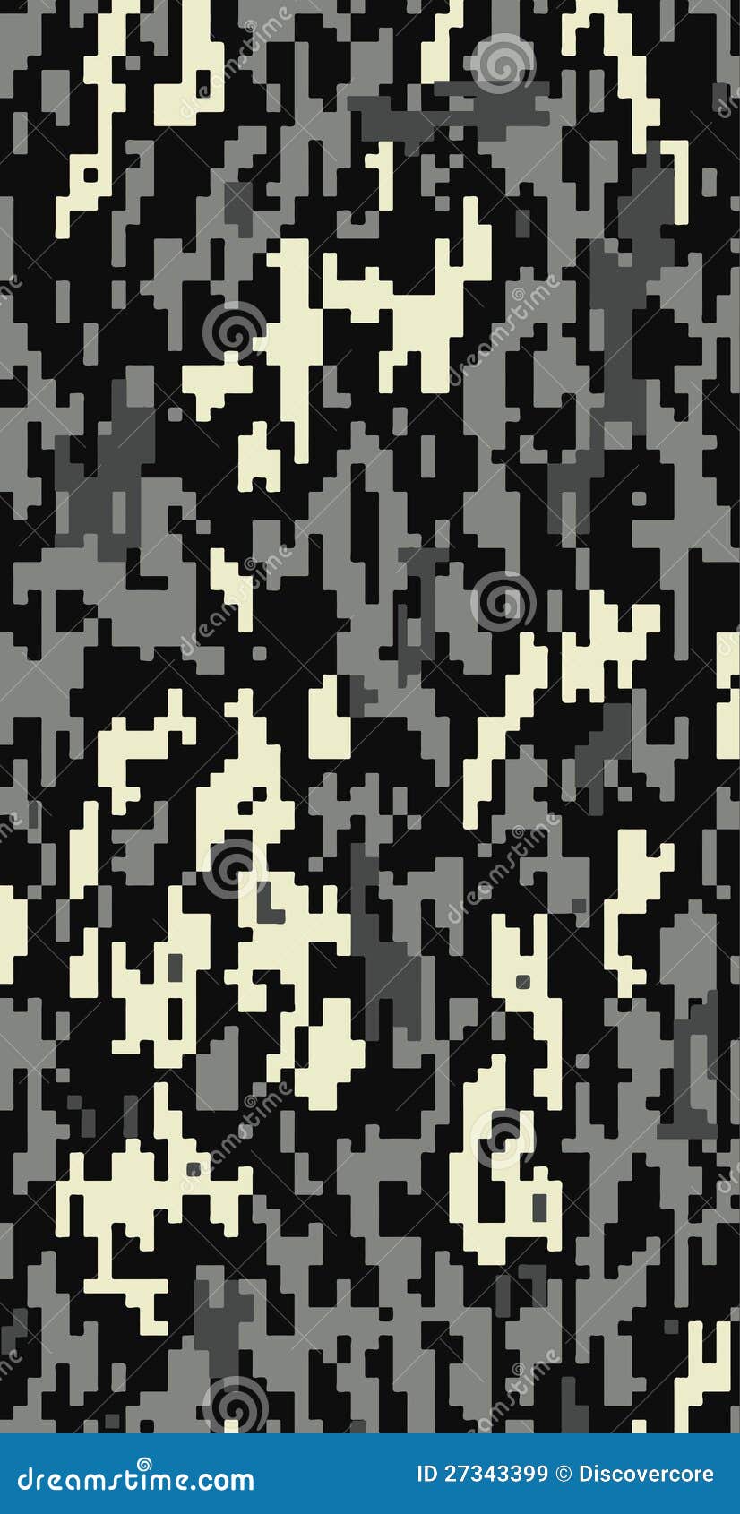 Digital Gray Camouflage stock vector. Illustration of digitally 27343399