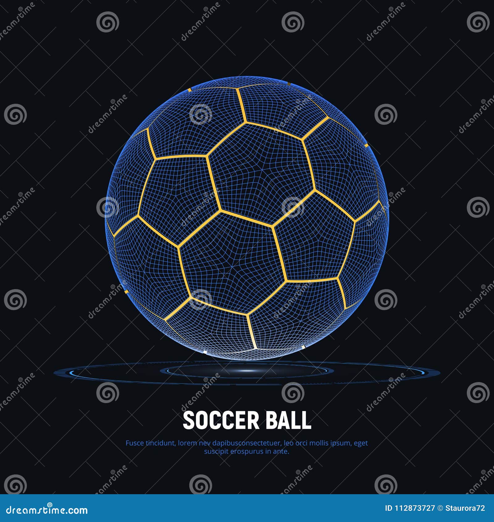 Digital Hologram Of Soccer Ball With Hud Elements Futuristic Football Wireframe Mesh Of Soccer Ball With Yellow Lines Stock Vector Illustration Of Shape Graphic Digital Hologram Of Soccer Ball With Hud Elements Futuristic Football Wireframe Mesh Of Soccer Ball With Yellow Lines Stock Vector Illustration Of Shape Graphic