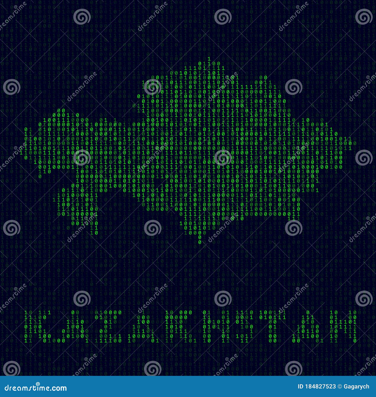 Digital Kazakhstan logo. stock vector. Illustration of graphic 184827523