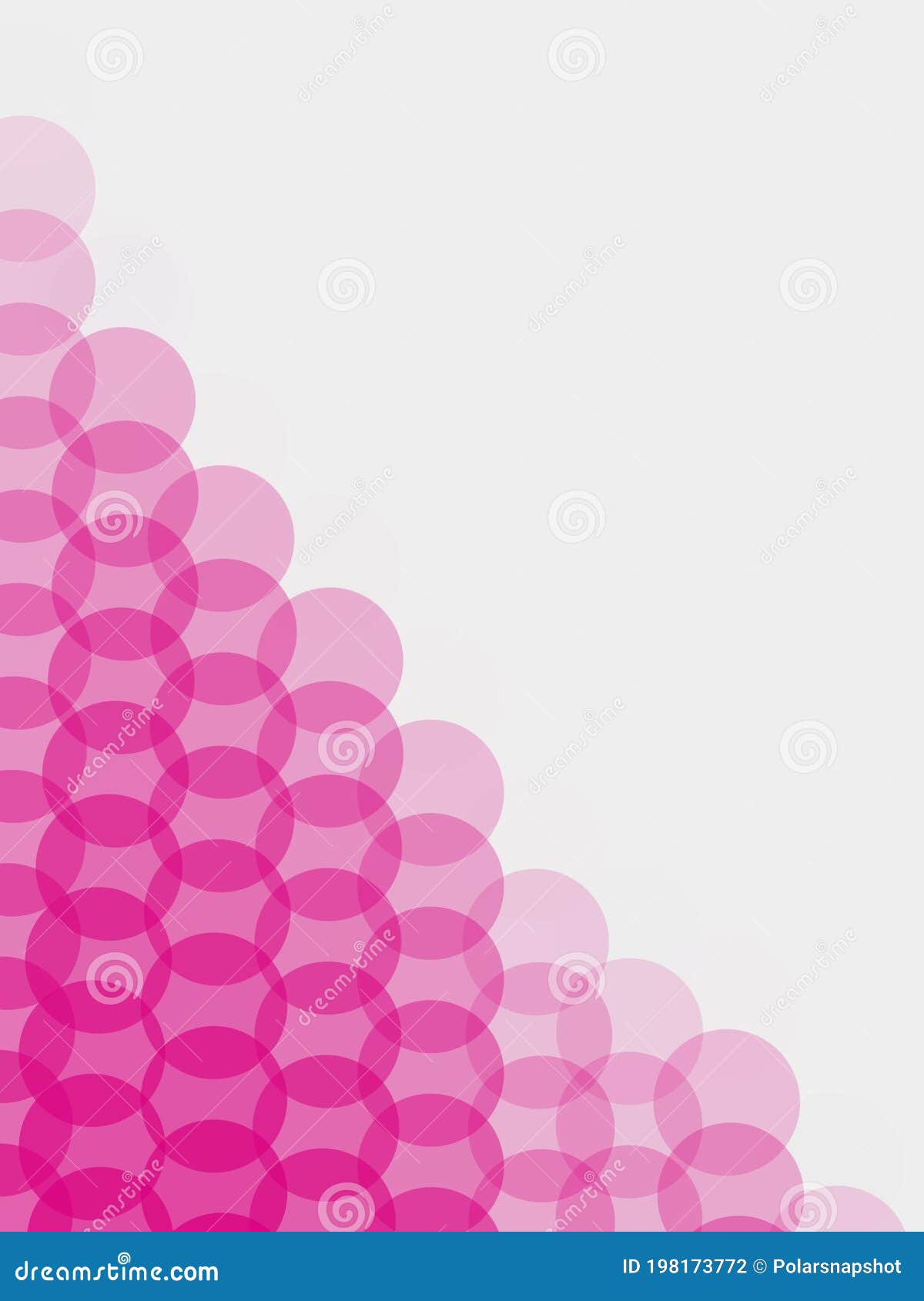 digital magenta column circles