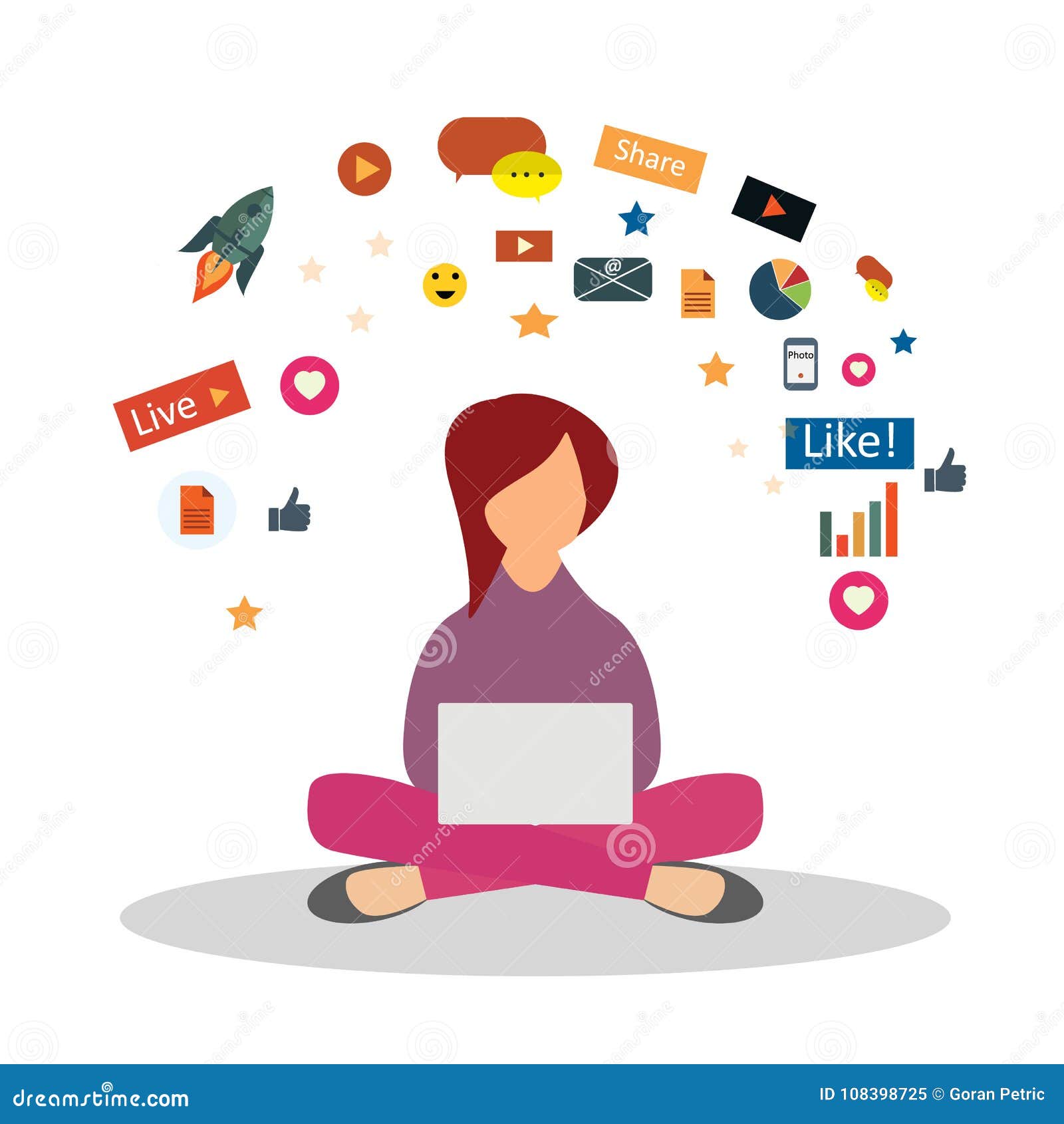 digital marketing specialist practicing yoga digital marketing