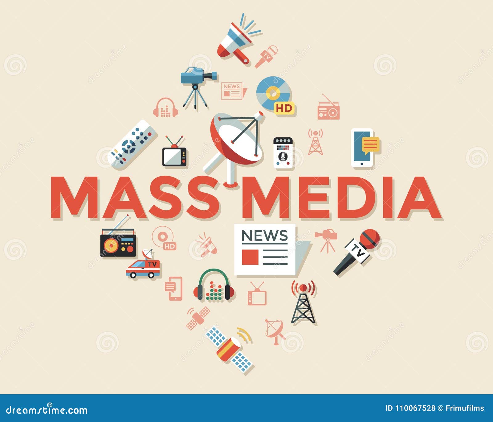 digital-mass-media-objects-color-simple-flat-stock-illustration-illustration-of-journalism