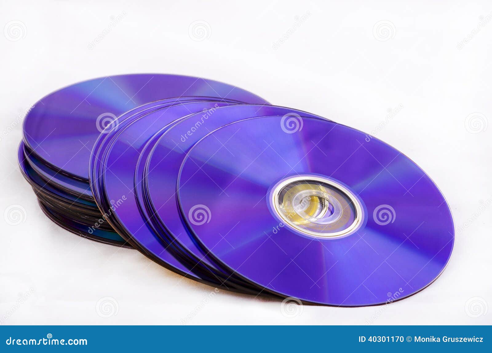 Digital Media To Store Data. Stock Photo Image of shiny, media 40301170