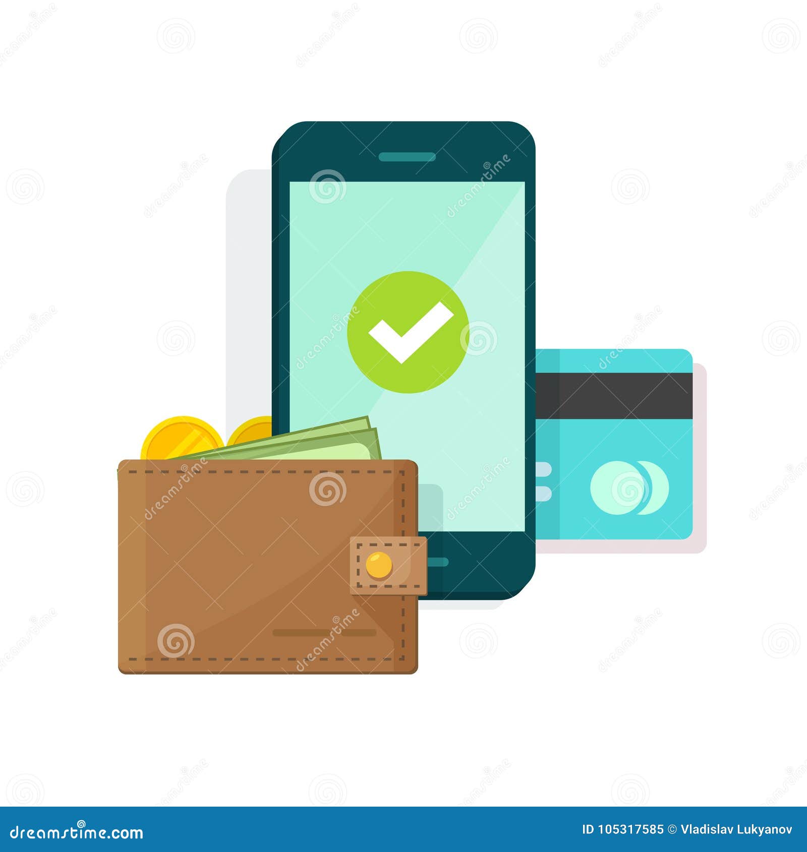 digital mobile wallet   icon
