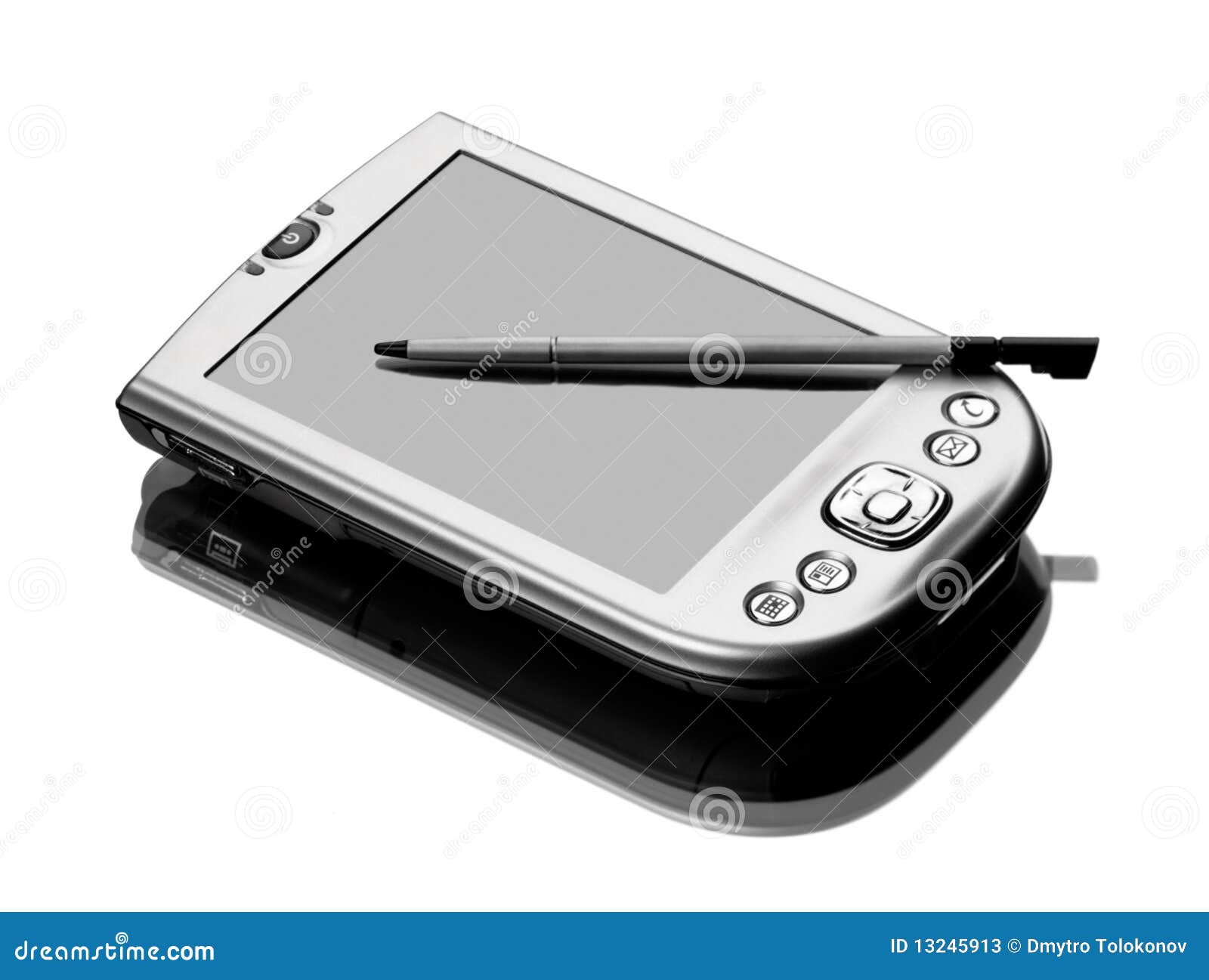 Digital organizer stock image. Image of assistant, mobile 13245913