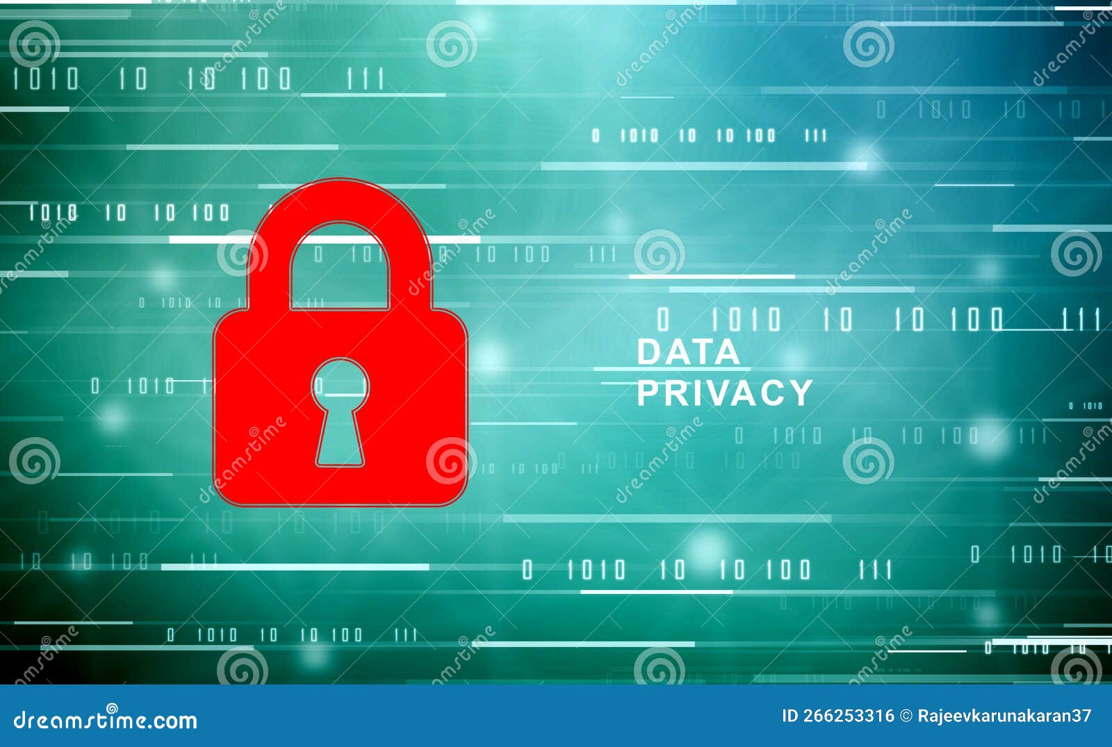 Technology Security Concept. Modern Safety Digital Background.Digital