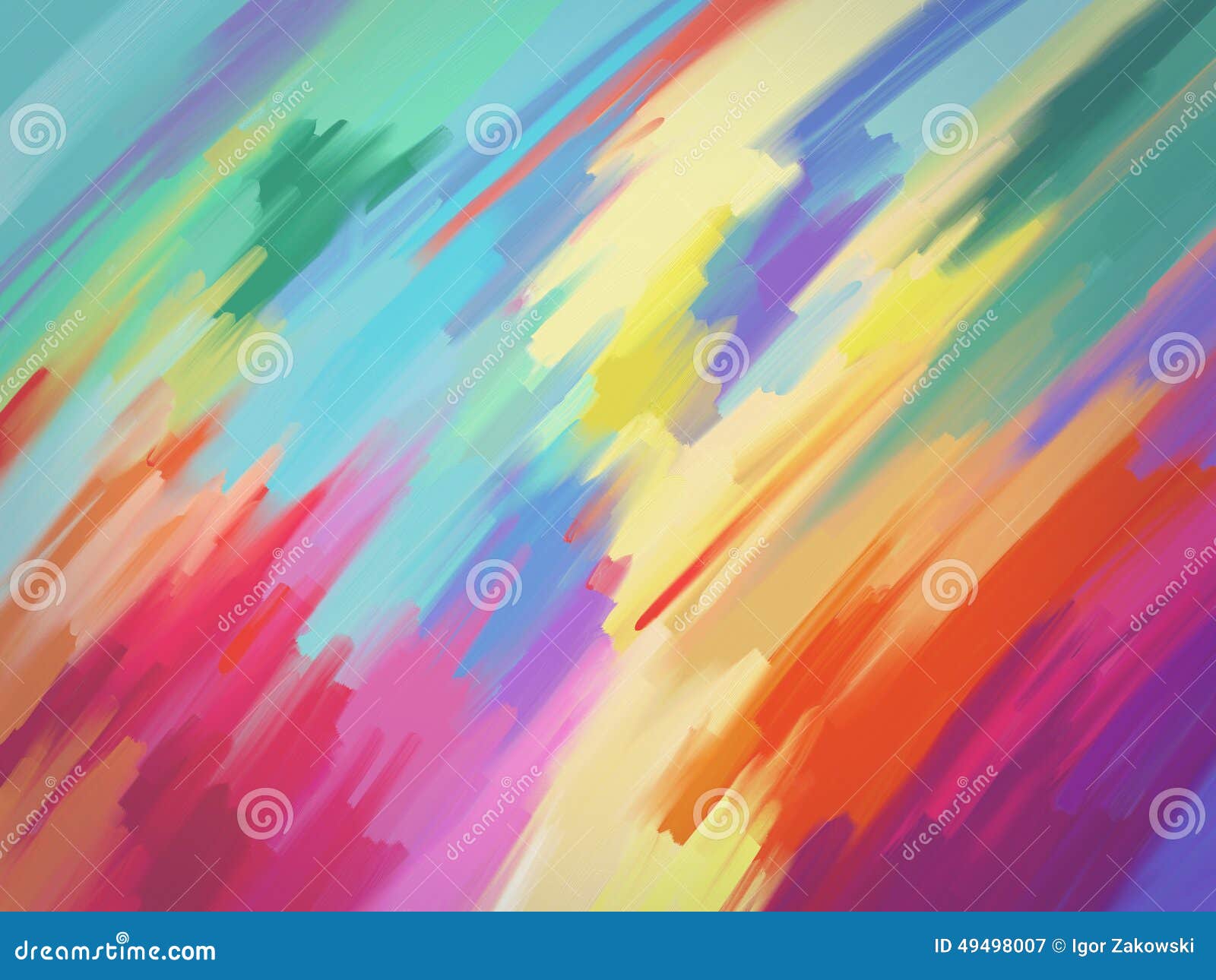 Digital Painting Abstract Background Stock Illustration - Illustration of  vibrant, painting: 49498007