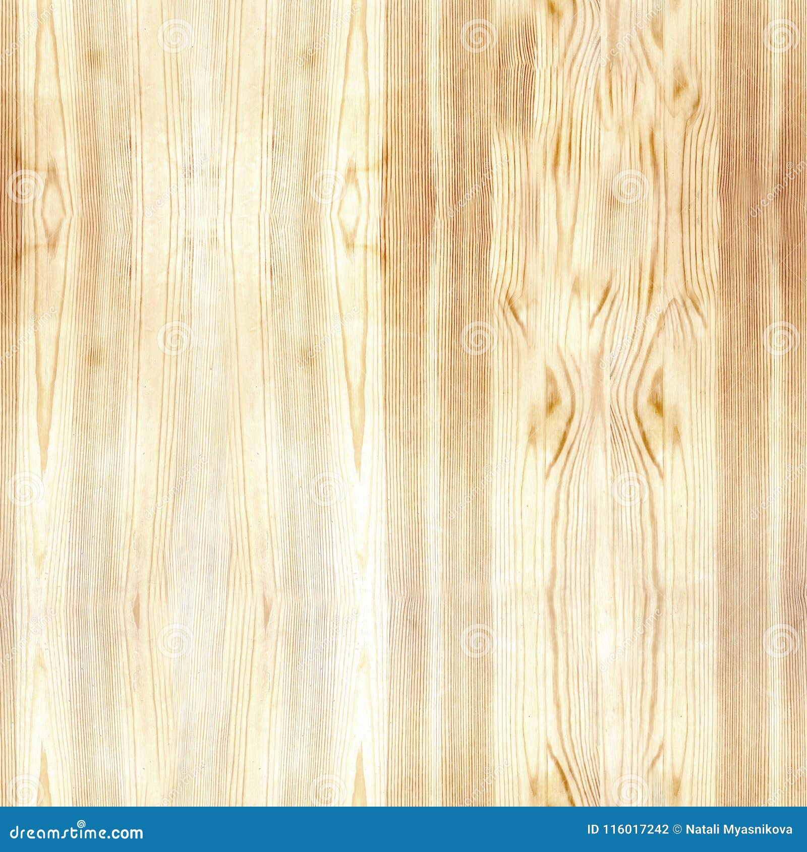 Digital Paper for Scrapbooking. Light Wood Texture Seamless Stock Photo
